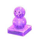 Frozen Mini Snowperson (Ice Purple) NH Icon.png