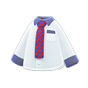Work Shirt (Red-Striped Necktie) NH Storage Icon.png