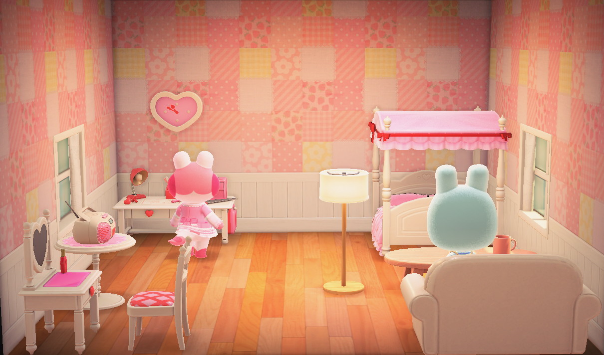 Interior of Gayle's house in Animal Crossing: New Horizons