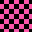 The Pink and black pattern for the lovely end table.
