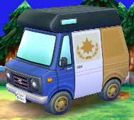 Exterior of Copper's RV in Animal Crossing: New Leaf