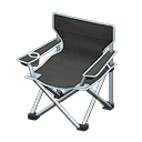 Outdoor Folding Chair (Silver - Black) NH Icon.png