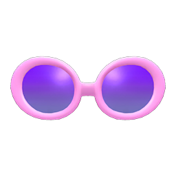 Retro-Sonnenbrille (Lila)