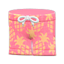 Pineapple Aloha Shorts (Pink) NH Storage Icon.png