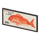 Fish Print (Red Snapper) NH Icon.png