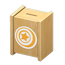 Donation Box (Light Brown - Bell) NH Icon.png