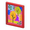 Framed Poster (Red - Trees) NH Icon.png