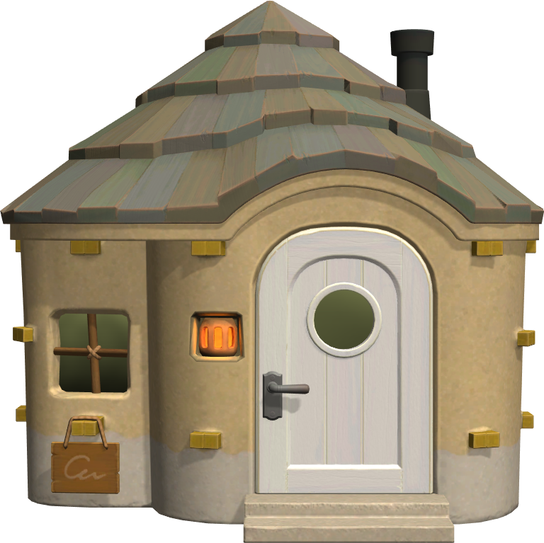 Exterior of Wade's house in Animal Crossing: New Horizons