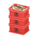 Stacked Fish Containers (Red - Sakana (Fish)) NH Icon.png