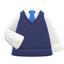 Sweater-Vest (Navy Blue) NH Icon.png