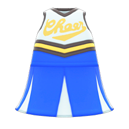 Cheerleading Uniform (Blue) NH Icon.png