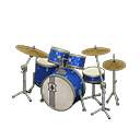Drum Set (Marine Blue - Vintage Logo) NH Icon.png