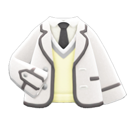 School Uniform with Necktie (White) NH Icon.png