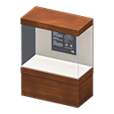 Wide Display Stand (Dark Wood - Black Text Plate) NH Icon.png