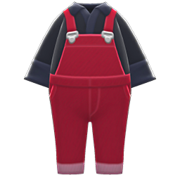 Denim Overalls (Red) NH Icon.png