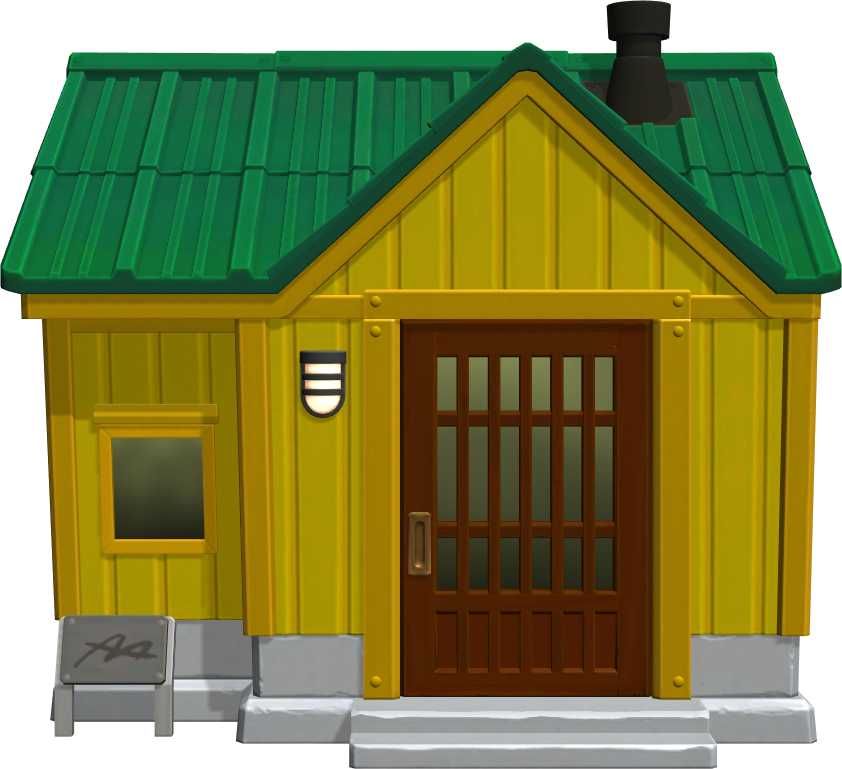 Exterior of Frank's house in Animal Crossing: New Horizons