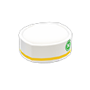 Paper Restaurant Cap (White & Yellow) NH Storage Icon.png