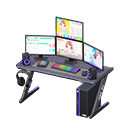 Gaming Desk (Black - Sim Game) NH Icon.png