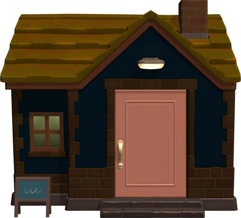 Exterior of Eunice's house in Animal Crossing: New Horizons