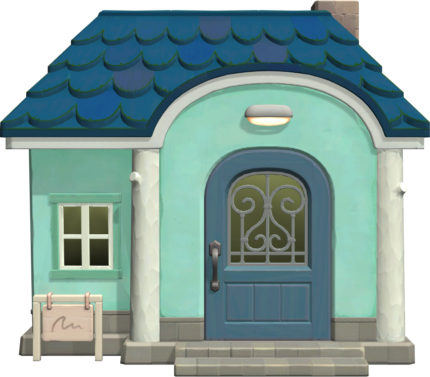 Exterior of Francine's house in Animal Crossing: New Horizons