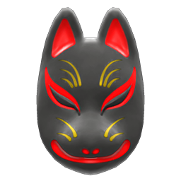 Fox Mask (Black) NH Icon.png