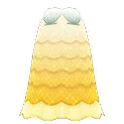 Shell Dress (Yellow) NH Icon.png