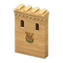 Castle Wall (Light Brown - Bird) NH Icon.png