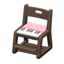 Study Chair (Dark Brown - Pink) NH Icon.png
