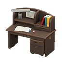 Study Desk (Dark Brown) NH Icon.png