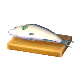 Fish on a Board (Blue Fish) NL Model.png