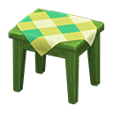 Wooden Mini Table (Green - Green) NH Icon.png