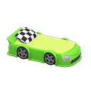 Throwback Race-Car Bed (Green) NH Icon.png