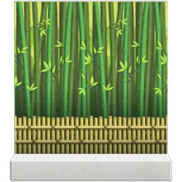 bamboo-grove wall