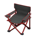 Outdoor Folding Chair (Red - Black) NH Icon.png