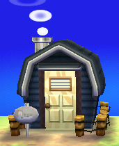 Exterior of Apollo's house in Animal Crossing: New Leaf