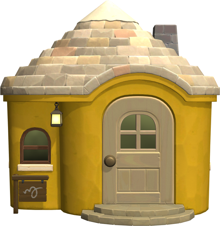 Exterior of Kitt's house in Animal Crossing: New Horizons
