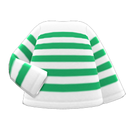 Striped Shirt (Green) NH Icon.png