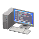 Desktop Computer (Silver - Programming) NH Icon.png