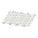 White wooden-deck rug