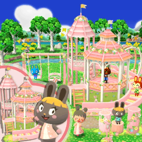 Hoppin' Bunny Park Set - Animal Crossing Wiki - Nookipedia