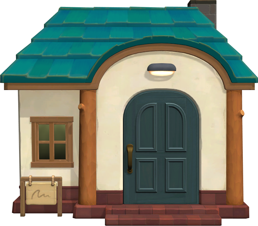 Exterior of Lily's house in Animal Crossing: New Horizons