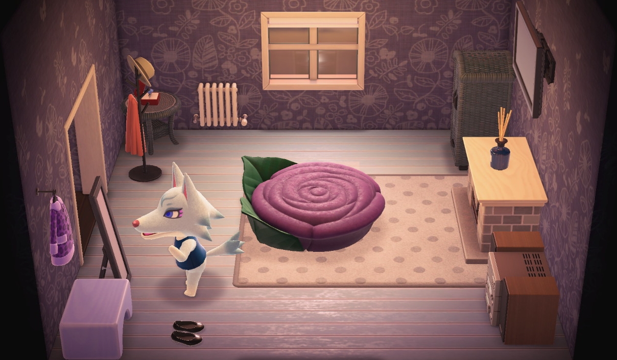 Interior of Whitney's house in Animal Crossing: New Horizons