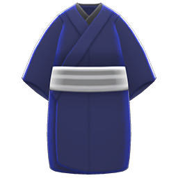 Casual Kimono (Dark Blue) NH Icon.png