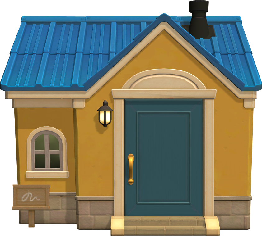 Exterior of Keaton's house in Animal Crossing: New Horizons