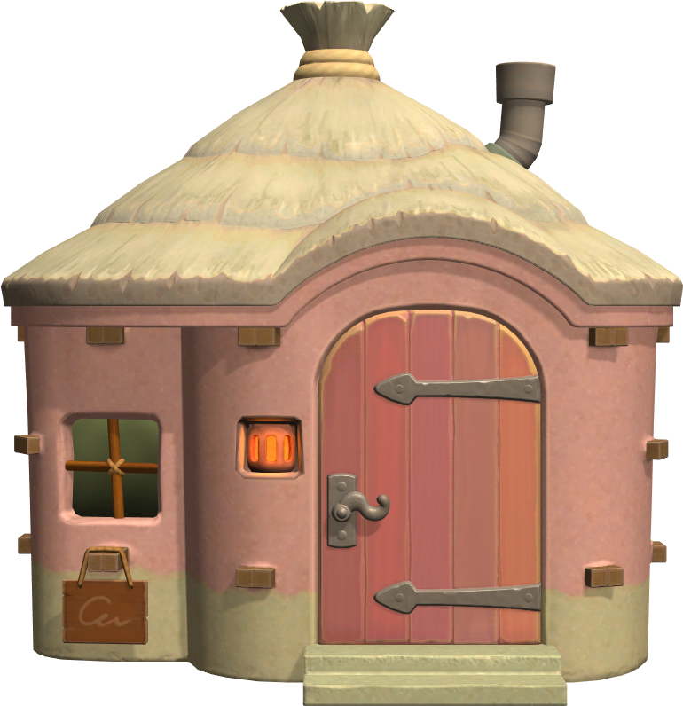 Exterior of Tutu's house in Animal Crossing: New Horizons
