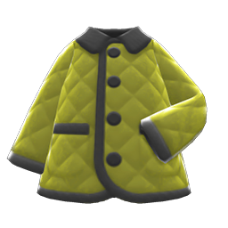 Quilted Down Jacket (Olive) NH Icon.png