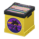 Record Box (Yellow - Sunset) NH Icon.png