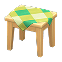 Wooden Mini Table (Light Wood - Green) NH Icon.png