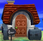 Exterior of T-Bone's house in Animal Crossing: New Leaf