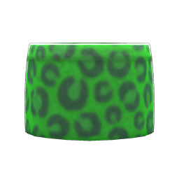 Leopard Miniskirt (Lime) NH Icon.png